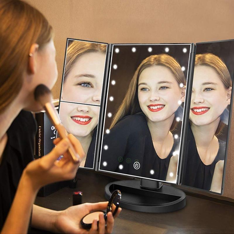 Ljus Makeup Sminkspegel, 24LED