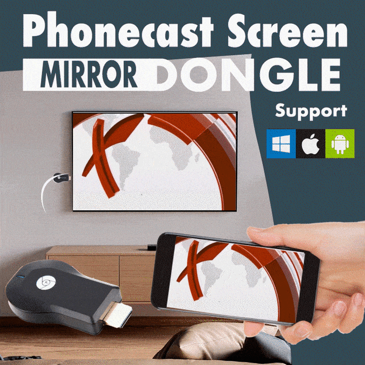 Phonecast Skärm Spegel Dongle