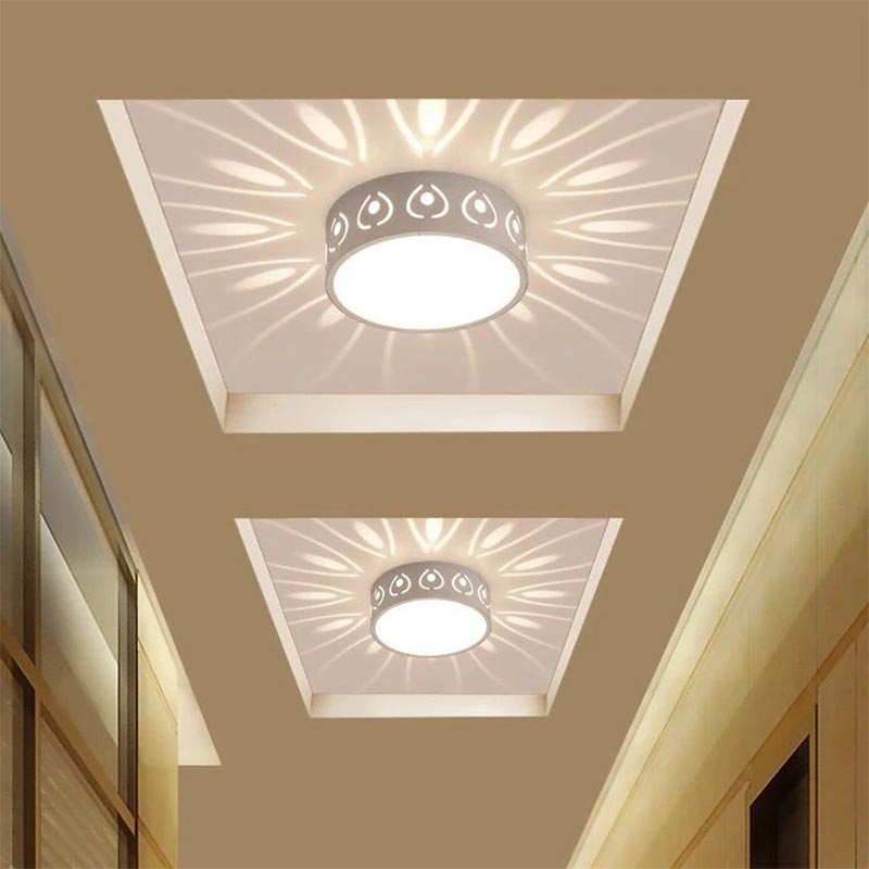 Stilren Modern LED Taklampa för Entré, Hall och Balkong