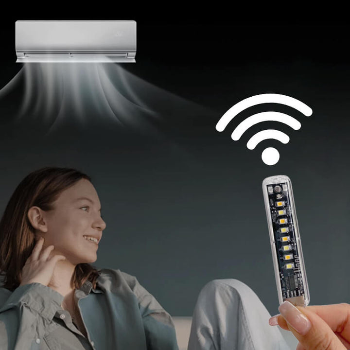 Artificiell Intelligens Nattlampa Luftkonditionering Röststyrning