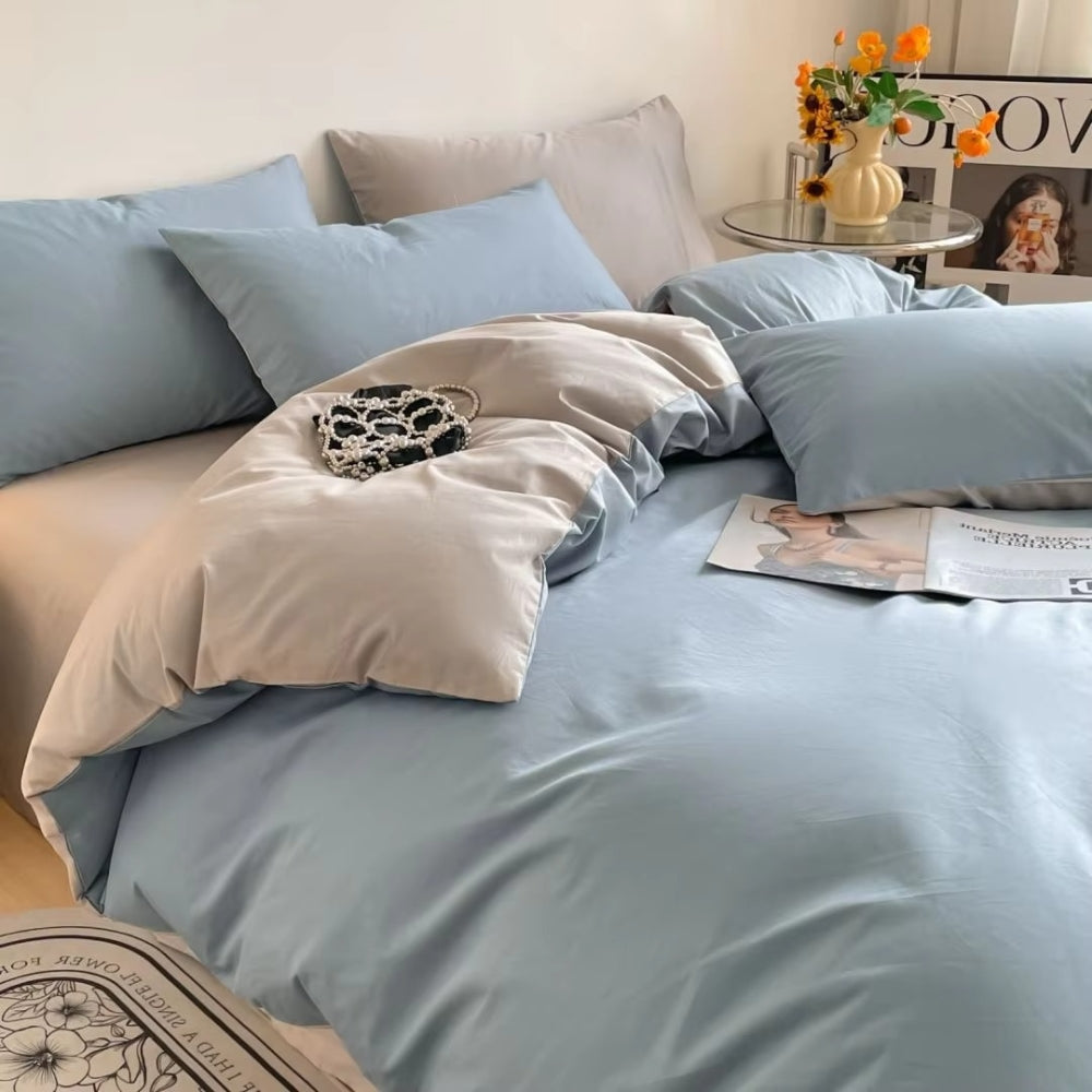 Lustova Bomull Duvet Täckning | 3-delars Set