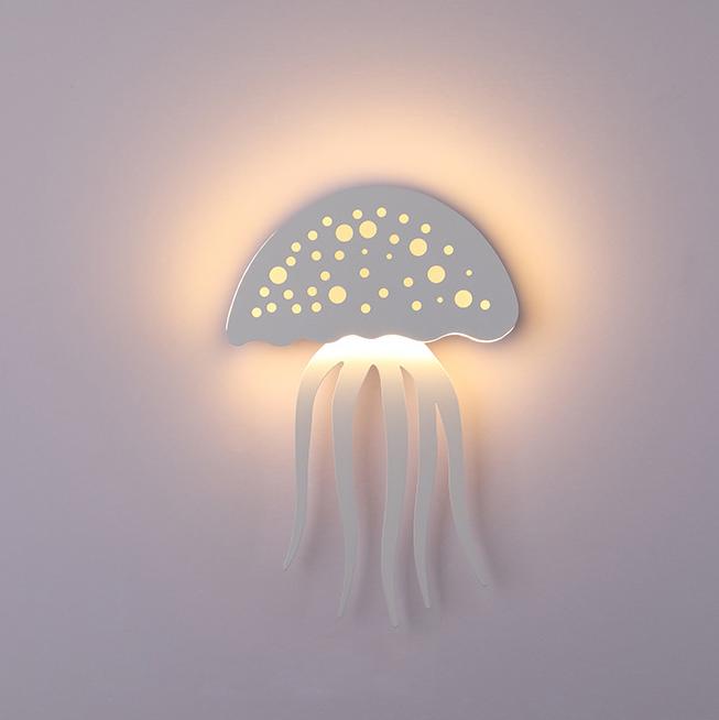 Modern kreativ 1-ljuskälla LED manet vägglampa
