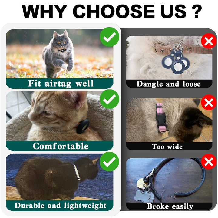 Håll kontakten: kattlokatorhalsband