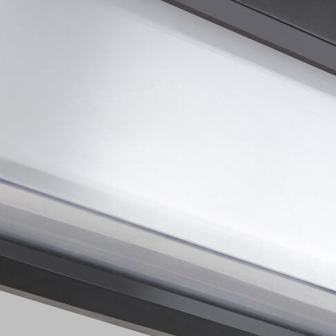 Modern Minimalistisk Solrektangel PC LED Utomhus Vägglampa För Utomhus Patio