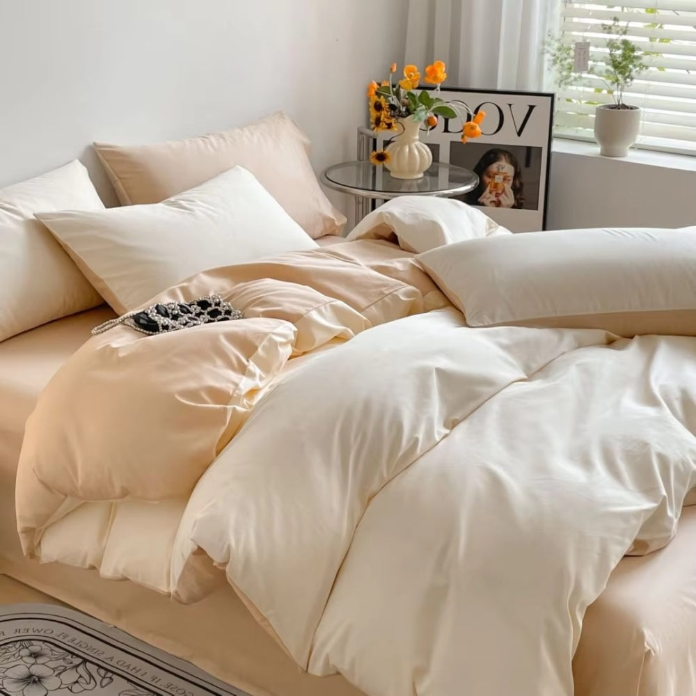 Lustova Bomull Duvet Täckning | 3-delars Set