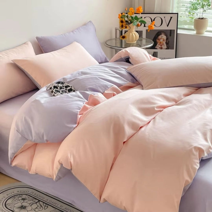 Lustova Bomull Duvet Täckning | 3-delars Set