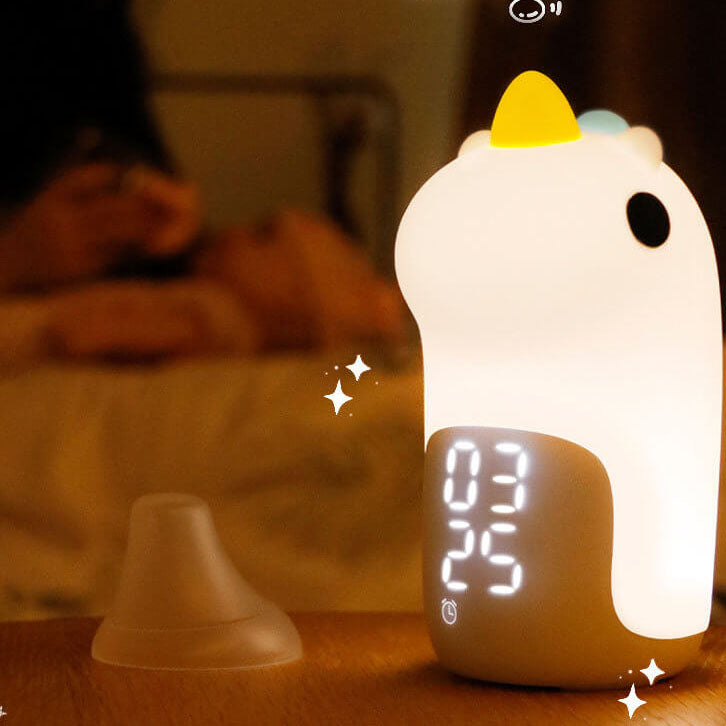 Unilora DreamLight Väckarklocka | Enhörningsdesign | Timer &amp; LED Nattlampa | Barnrumsinredning