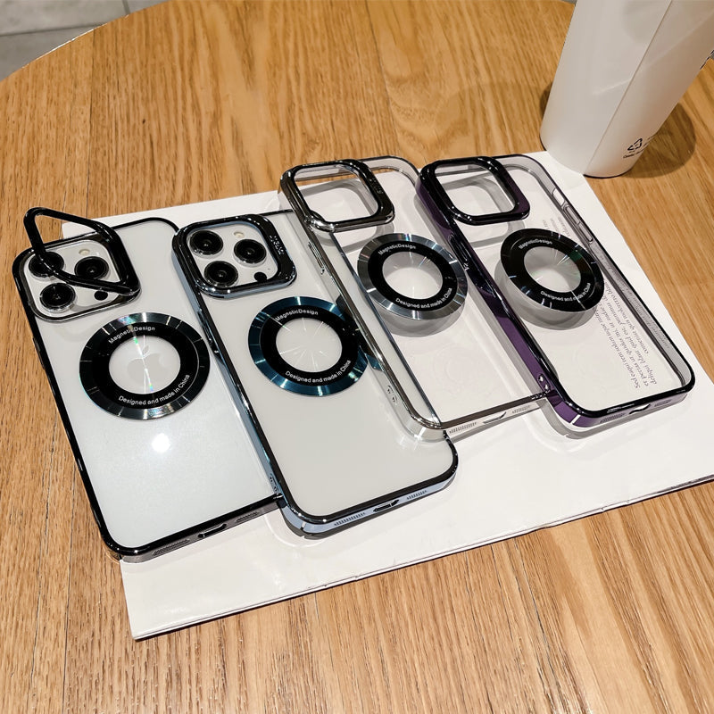 iPhone Magnetiskt Mobilskal med Ställ