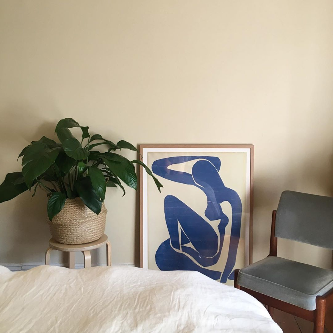 Blå Nudes Matisse Affisch