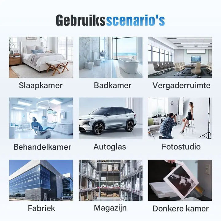 Engångsspegelfilm för fönster – Termisk isolering &amp; UV-skydd