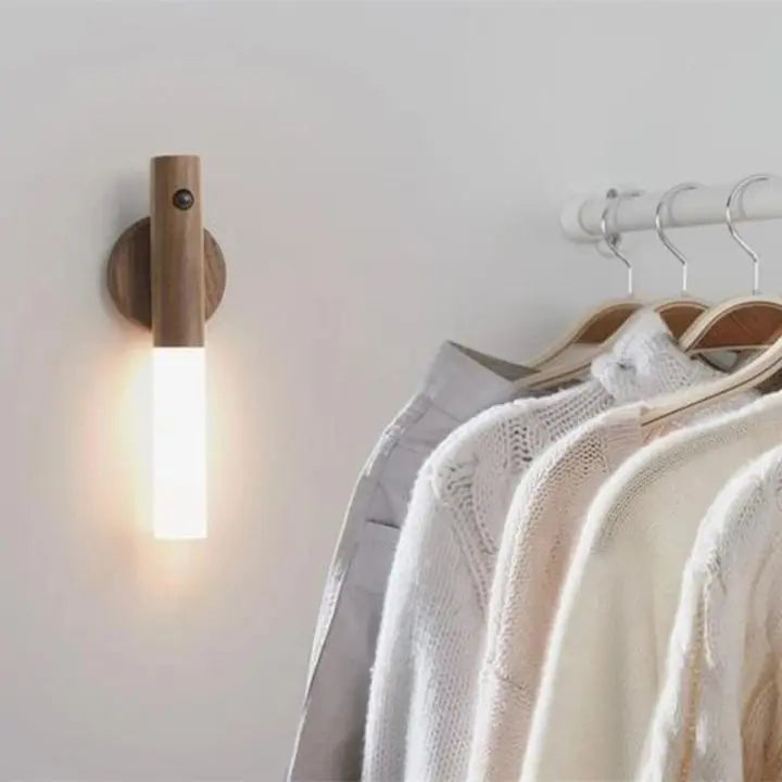 Bärbar LED Nattlampa med Rörelsesensor