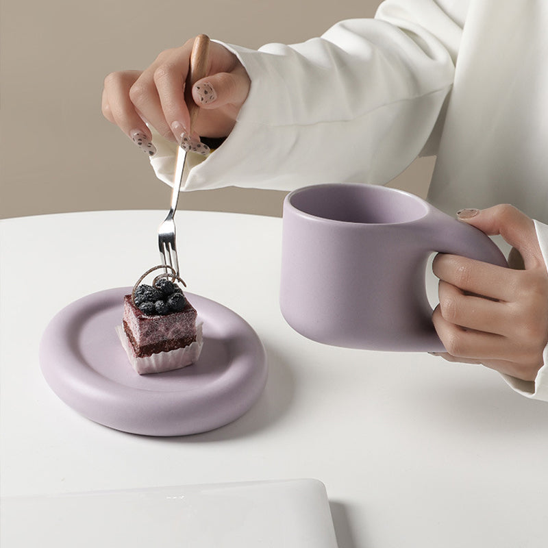 Nordisk Minimalistisk Söt Tjock Mugg