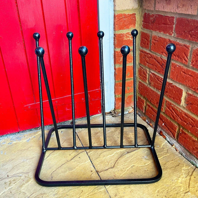 Brittisk Stål 4 Par Stövlar Rack