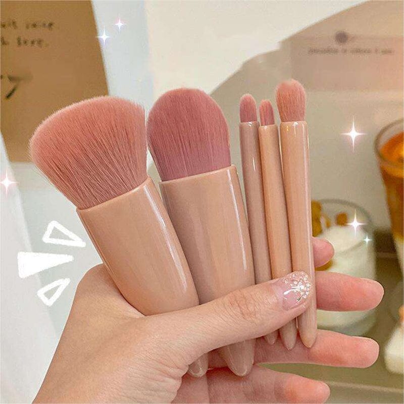 Bärbar Makeupborste med Spegel