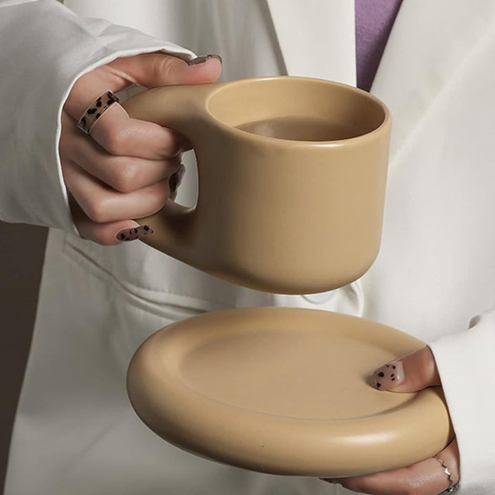 Nordisk Minimalistisk Söt Tjock Mugg