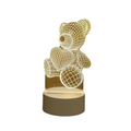 3D Nattlampa Usb