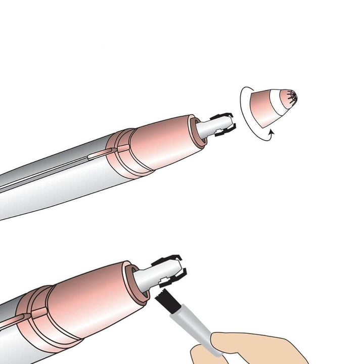 Elektrisk Ögonbryns Trimmer