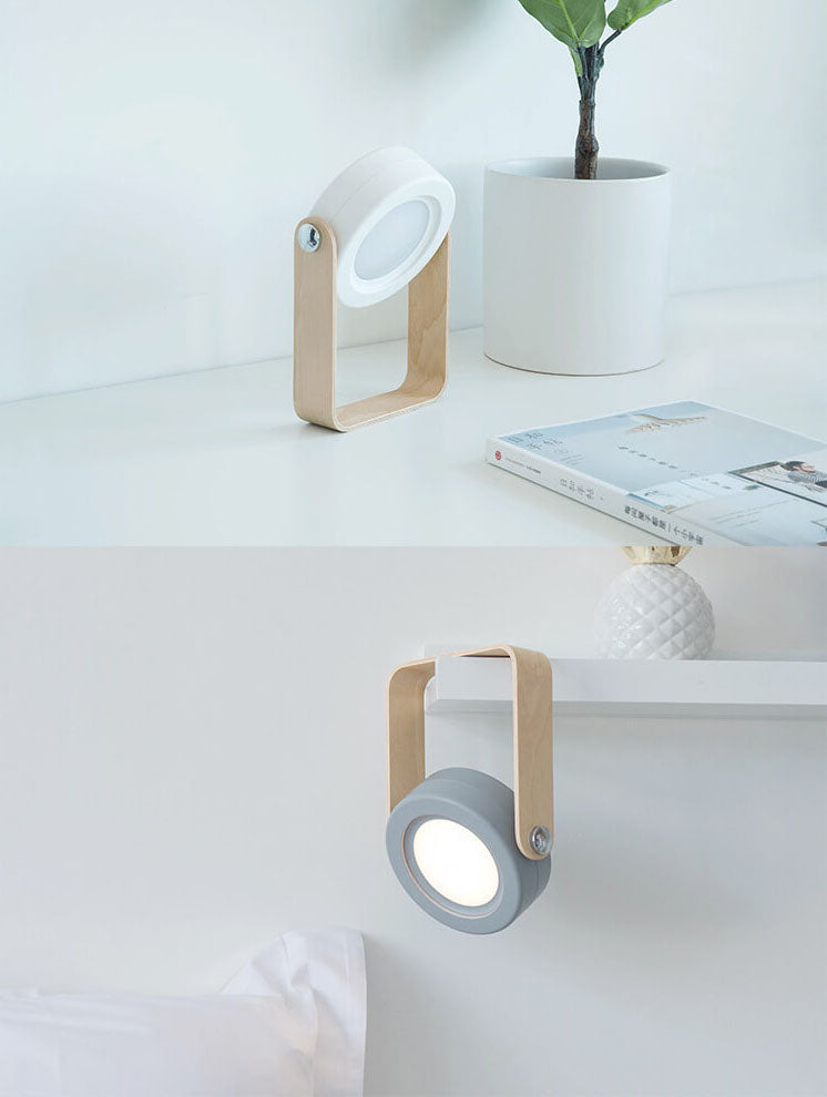 Lanternlampa nattlampa kreativ hopfällbar bärbar LED bordslampa