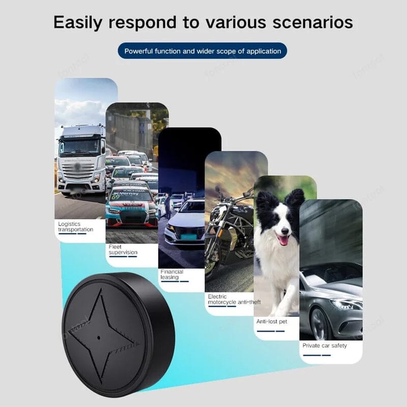 GPS Tracker Stark Magnetisk Bilfordon Spårning