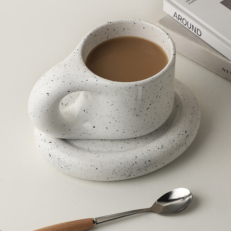Nordisk Minimalistisk Söt Tjock Mugg