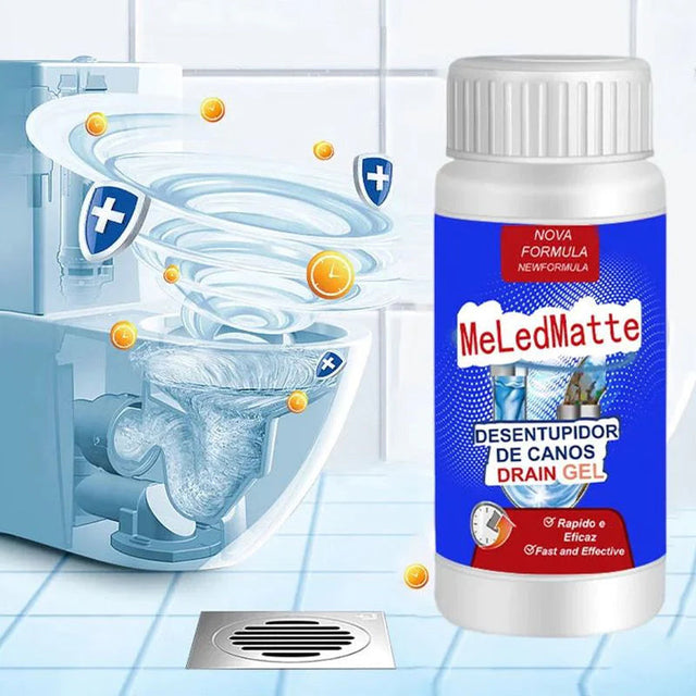 Toalettavloppsdeodorant, kraftfull rörrensare