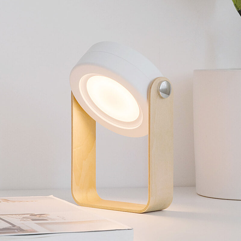 Lanternlampa nattlampa kreativ hopfällbar bärbar LED bordslampa