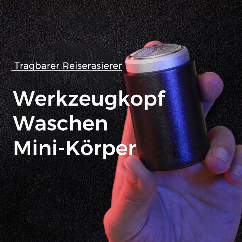 Ny Bärbar Mini Elektrisk Rakapparat