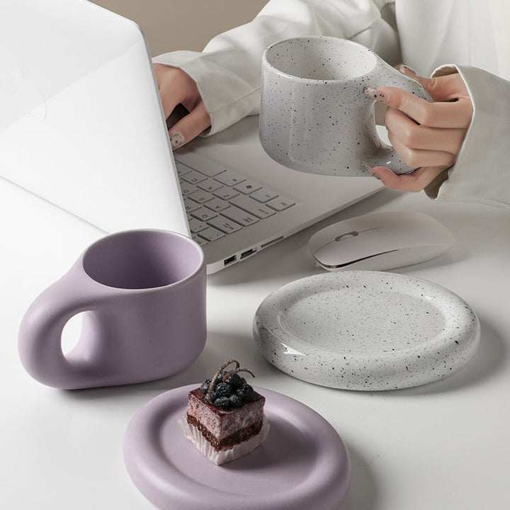 Nordisk Minimalistisk Söt Tjock Mugg