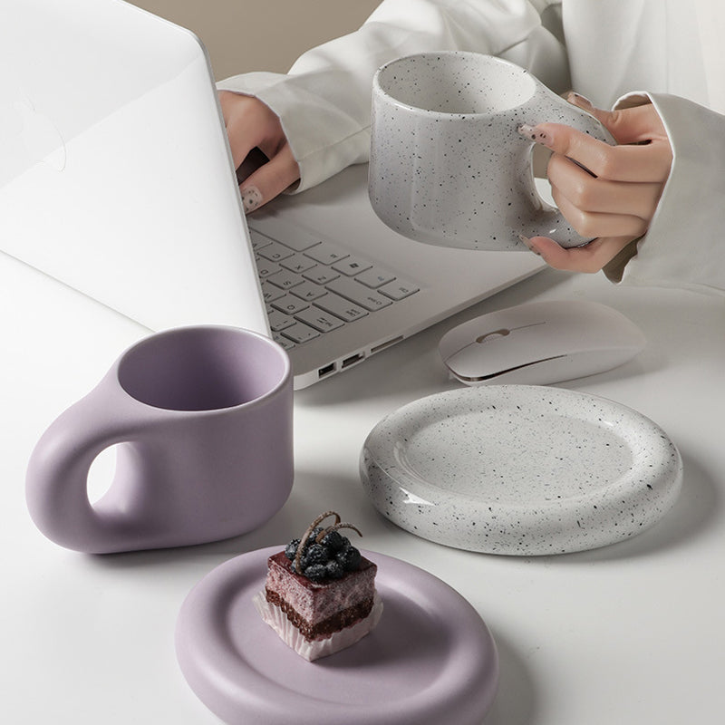 Nordisk Minimalistisk Söt Tjock Mugg