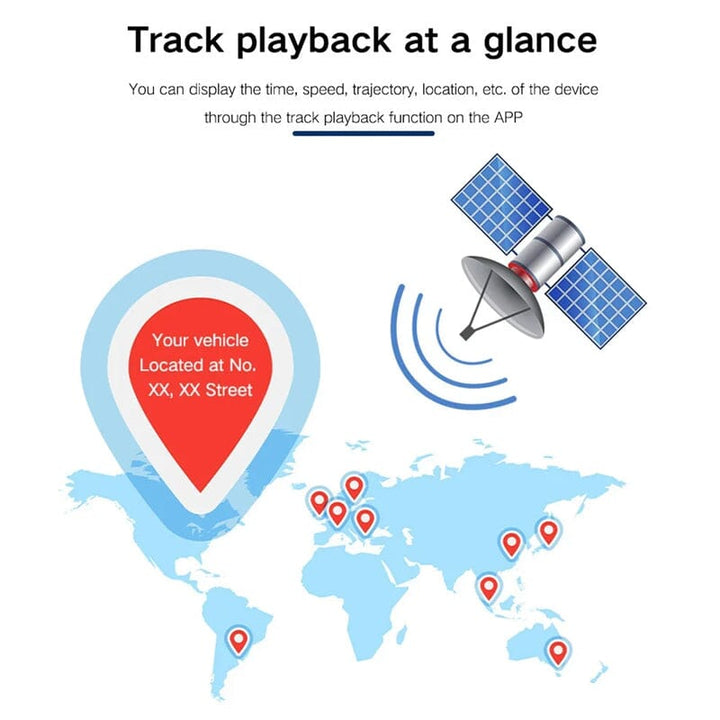 GPS Tracker Stark Magnetisk Bilfordon Spårning
