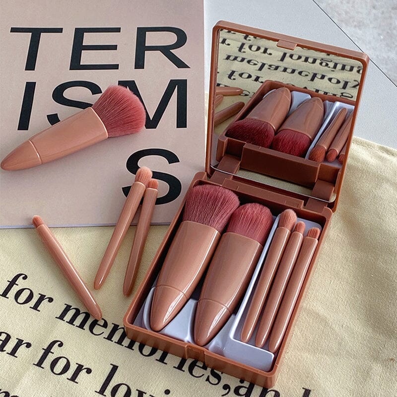 Bärbar Makeupborste med Spegel