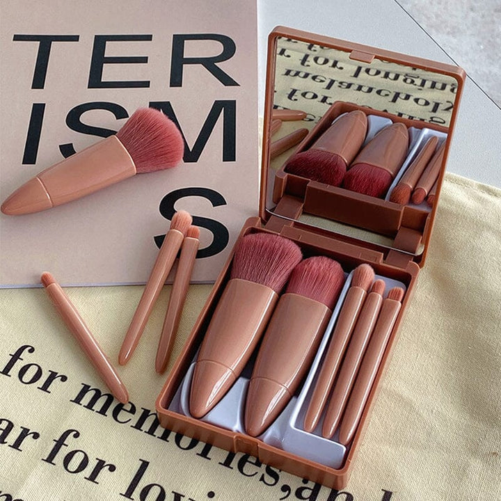 Bärbar Makeupborste med Spegel