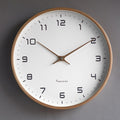 Väggklocka - Luxora - Nordisk design - Massivt trä