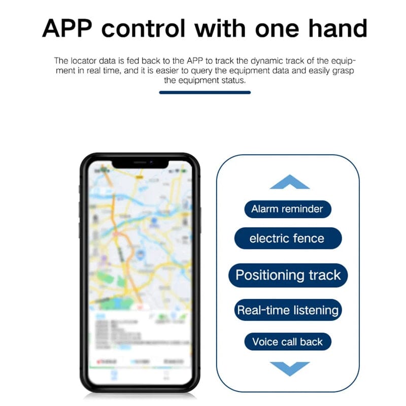 GPS Tracker Stark Magnetisk Bilfordon Spårning