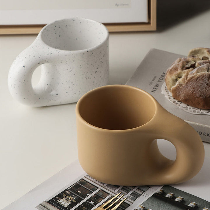 Nordisk Minimalistisk Söt Tjock Mugg