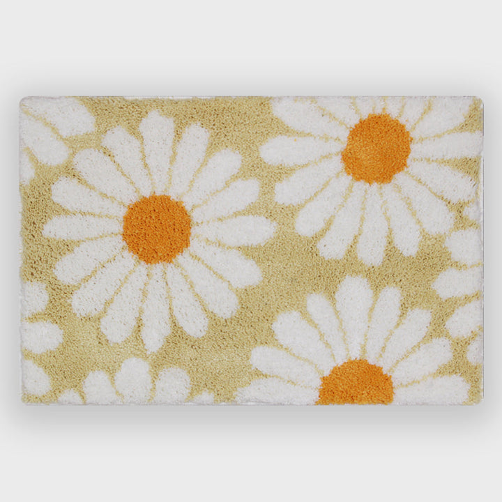 Feblilac Söt Daisy Badmatta, Lila Blommatta Badrum