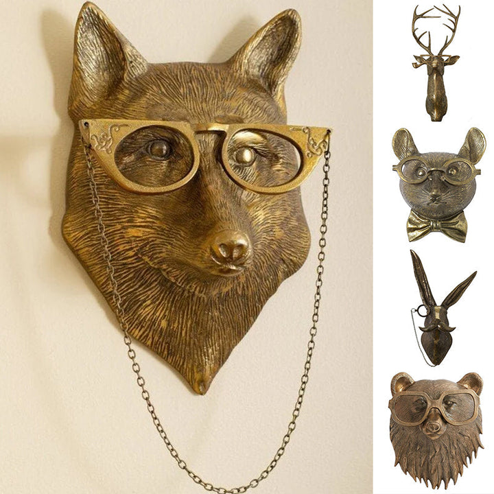 Tierkopf Resin Pendant