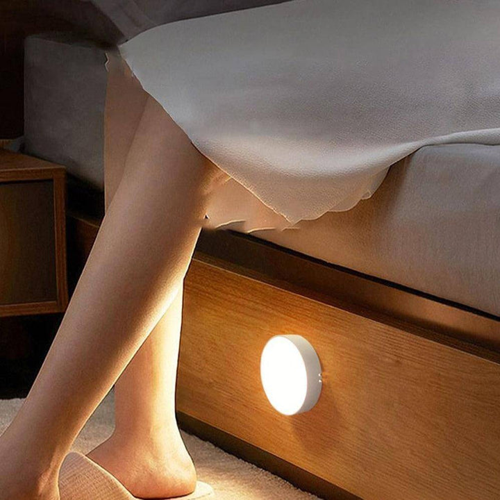Uppladdningsbar Rörelsesensor LED USB Nattlampa