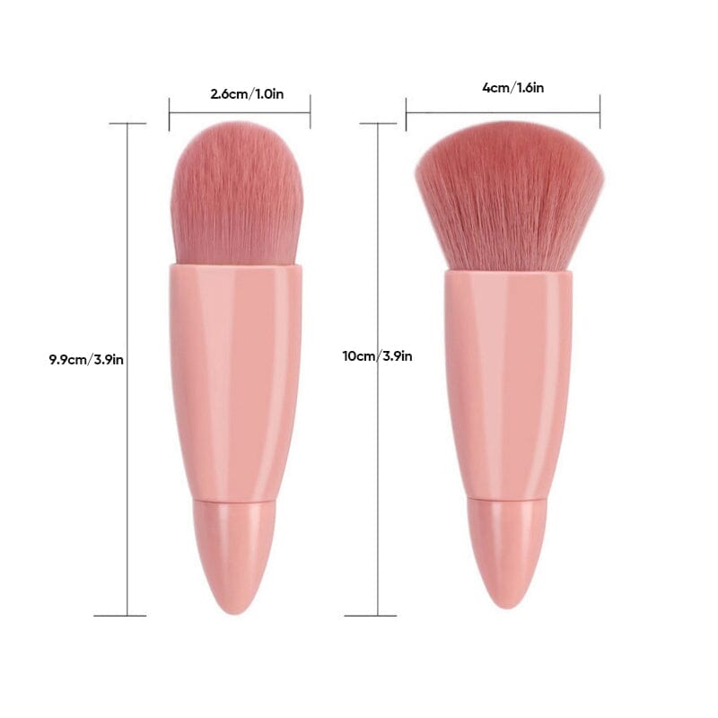 Bärbar Makeupborste med Spegel