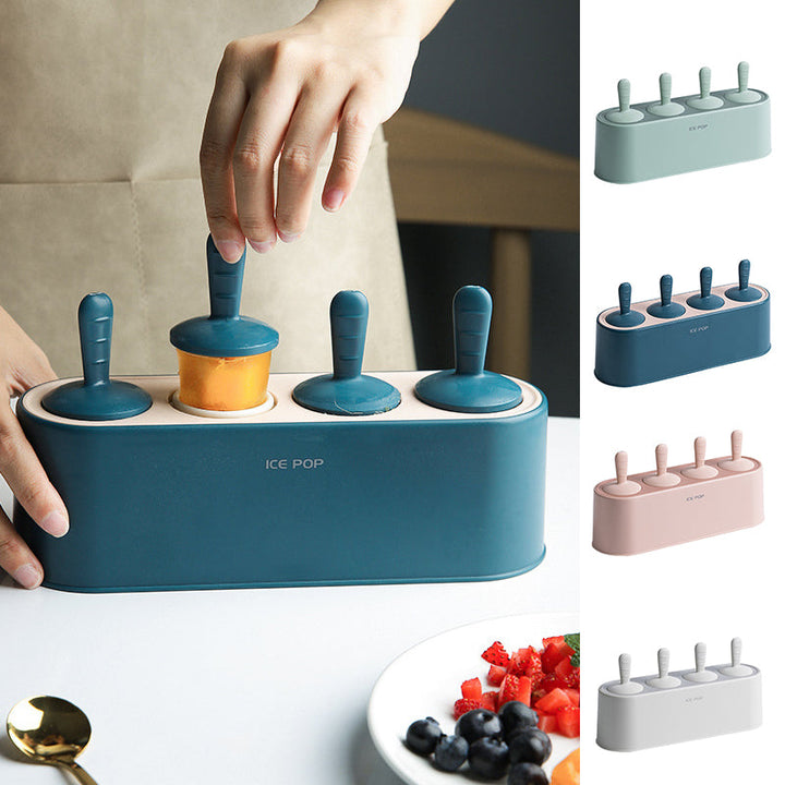 Silicone Glass på Pinne Glassform Set