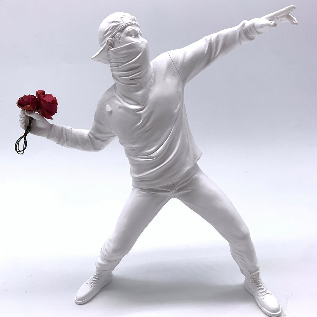 Banksy Blomsterupprorsmakare