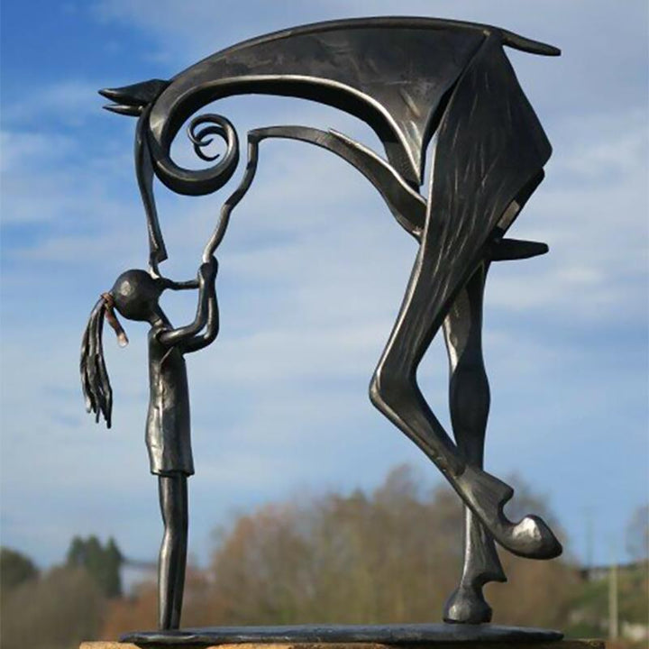 Hästs skulptur dekoration