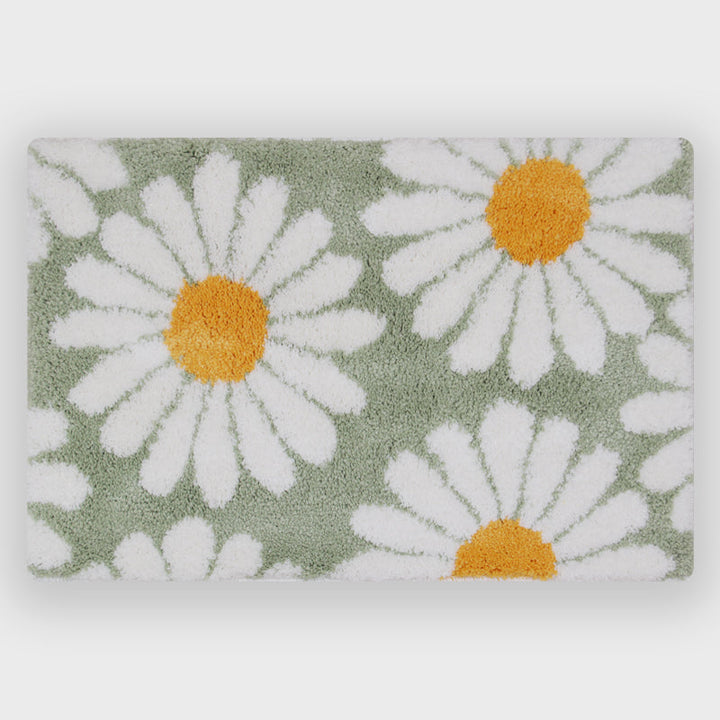 Feblilac Söt Daisy Badmatta, Lila Blommatta Badrum