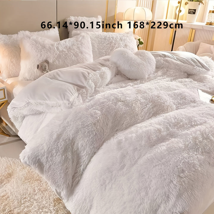 Lyxigt Sammet Duvet Täcke Set för Ultimat Komfort