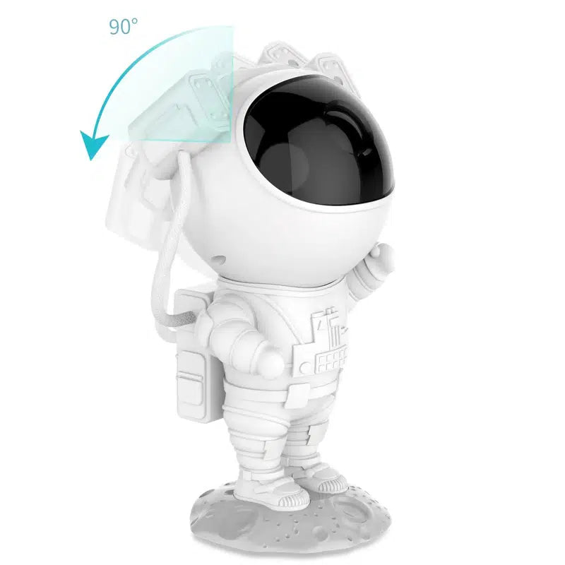 Astronaut Galaxy Projektor Flera Läge Galaxy Nattljus med Fjärrkontroll