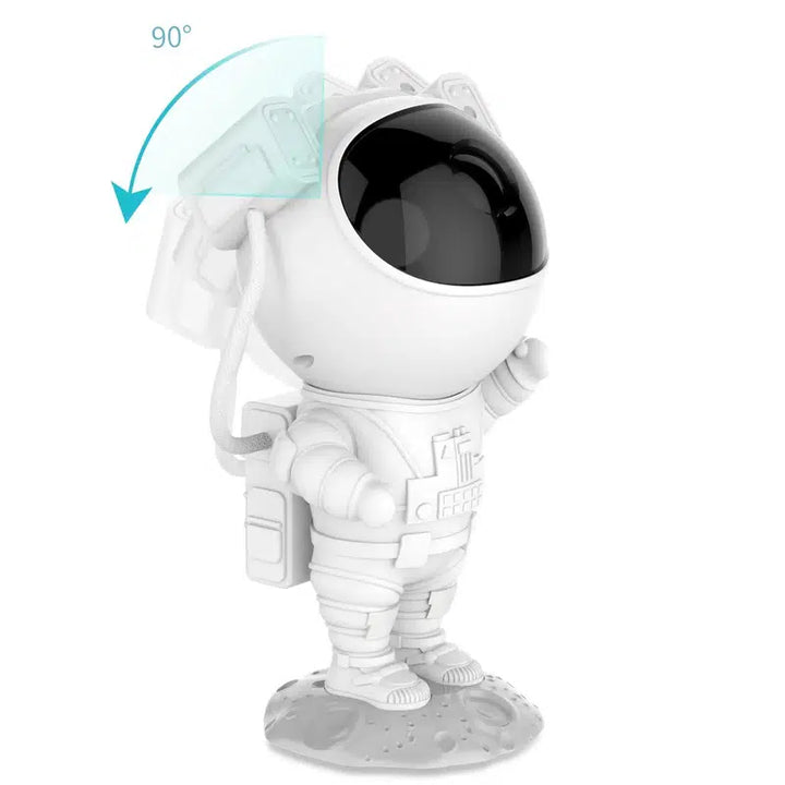 Astronaut Galaxy Projektor Flera Läge Galaxy Nattljus med Fjärrkontroll