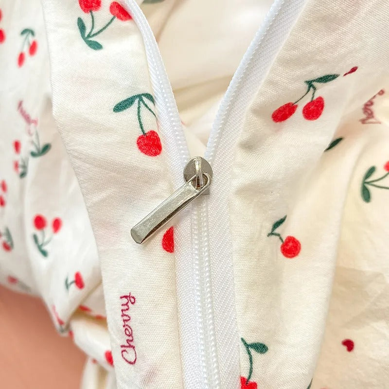 Blossom &amp; Berry Dröm Sängkläder Set 4 delar Blommig Duntäcke
