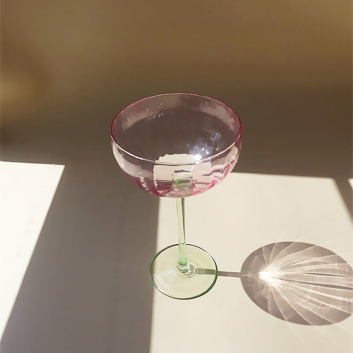 färgade Pumpa Glas