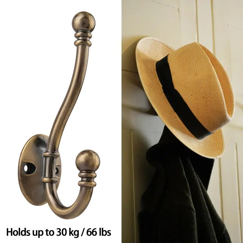 Högkvalitativ klädhängare i mässing – klassisk stil – olika färger – hög kvalitet – 1 styck
