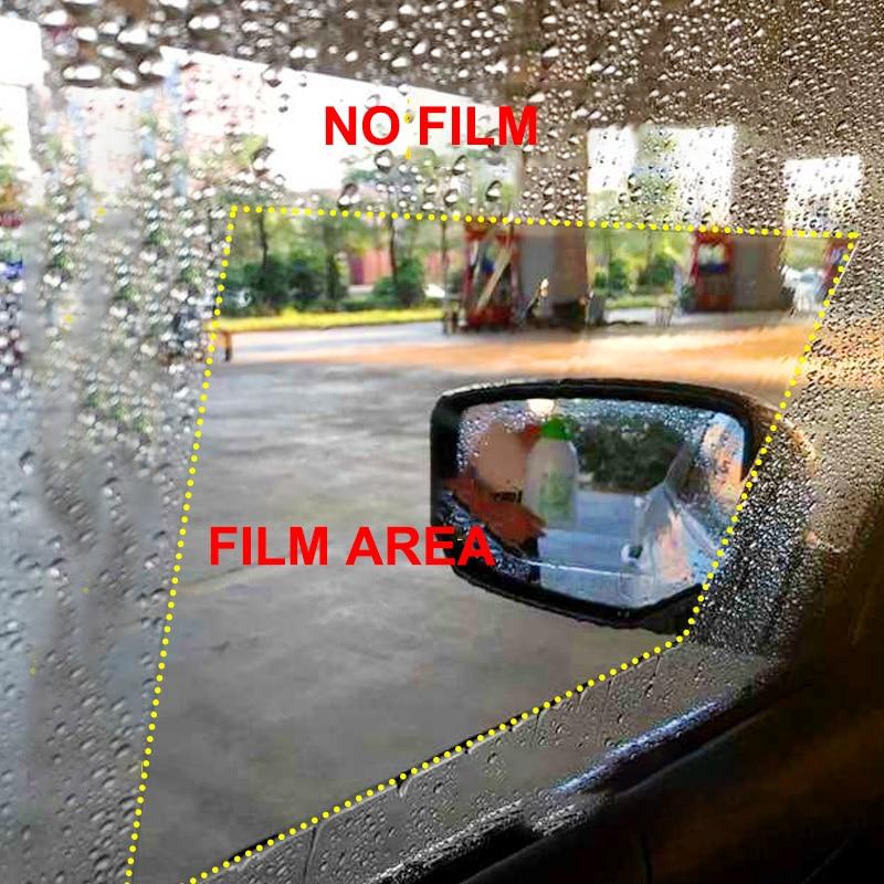 2 Set Anti Fog &amp; Vattentät Bil Spegel Film |